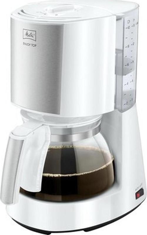 Enjoy Top Filtre Kahve Makinesi, 1.2 L Kapasitesi, 1000W, Damlama Durdurucu, Aroma Selector, Otomatik Kapanma, Beyaz