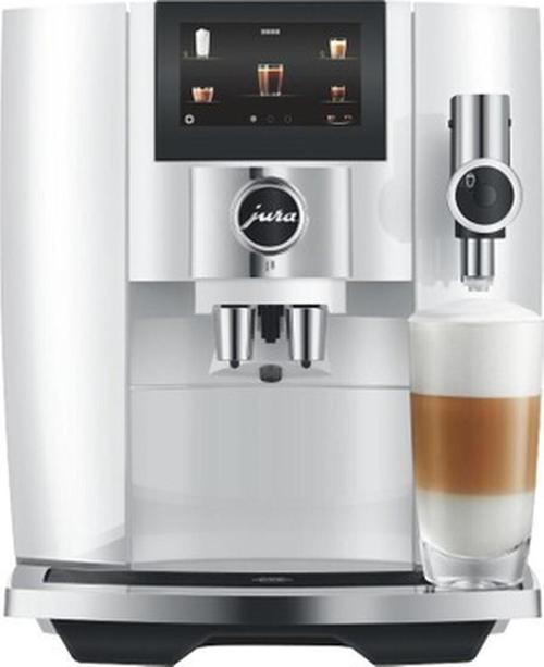 J8 Tam Otomatik Kahve Makinesi Piano White