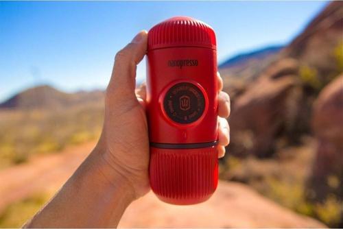 Nanopresso Manuel Espresso Makinesi - Kırmızı