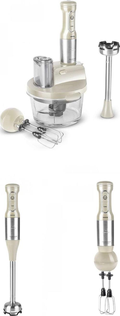 Prosteel 2000W Cam Hazneli Mutfak Robotu Soft Cream Inox