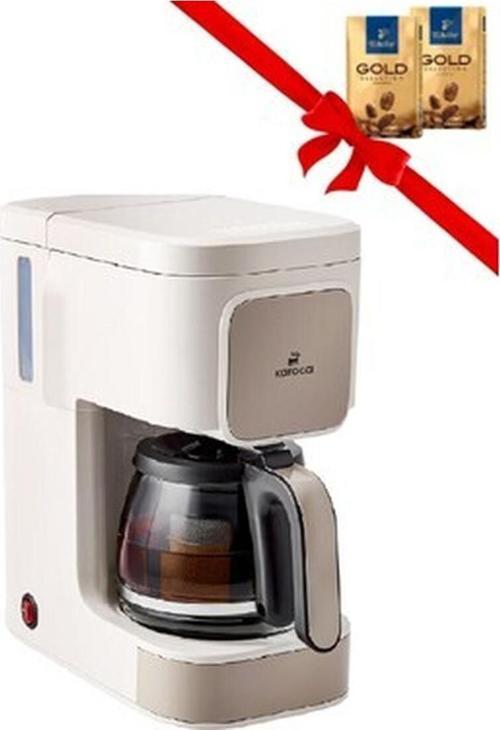 Paslanmaz Çelik Filtreli Çay-Kahve Makinesi 650W Krem