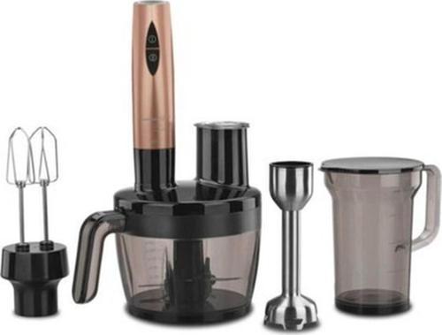 li Vertex Multi Blender Seti /1000WATT 1 - 2 L Pembe  Metal 2 Kademel