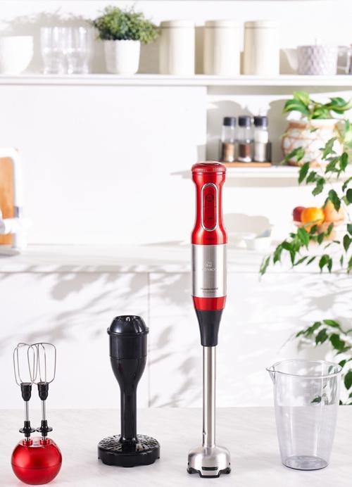 Mastermaid Prosteel Hand Blender Imperial Red Inox 1500 W