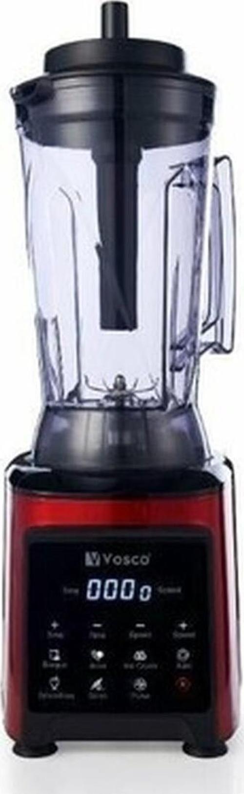 Dijital Bar Blender 4 Litre Kırmızı