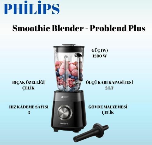 1200 W motoru ile kadifemsi Smoothie Blender - Problend Plus