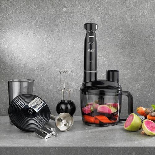 Chef Blend Mega Blender Set-siyah/gümüş