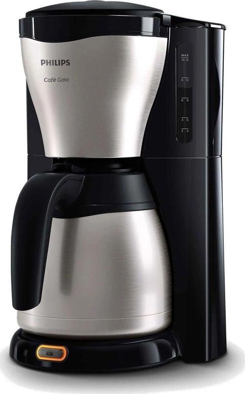 20 Cafe Gaia Filtre Kahve Makinesi Gri