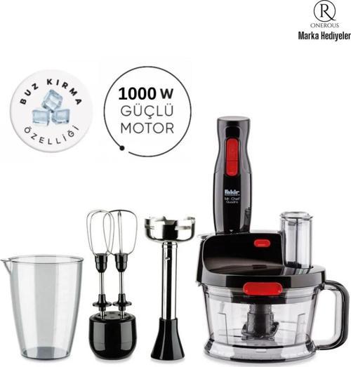 1,5 Lt Geniş Hazne Blender, Buz Kırma, Çırpma, Dilimleme, Doğrama, Rendeleme Güçlü Motor