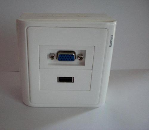 Vga+Usb Duvar Prizi