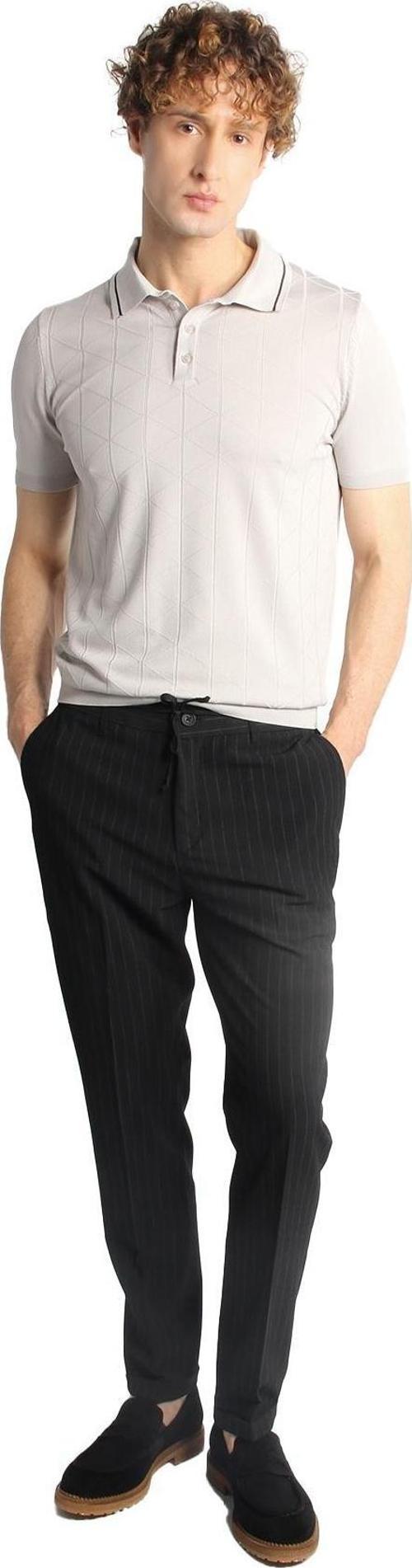 Erkek Siyah Dynamic Fit  Pantolon