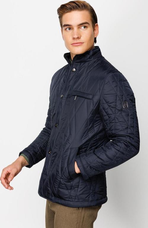 Erkek Lacivert   Mont