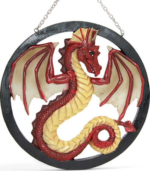 Duvara Asmalı Polyester Dragon Pano Alk2345