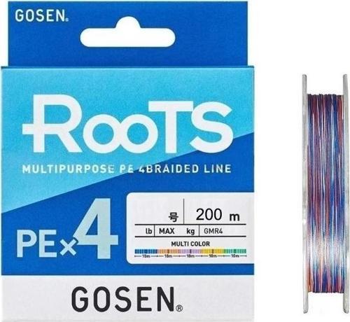 Roots 4B Multicolor 200m İp Misina PE # 1