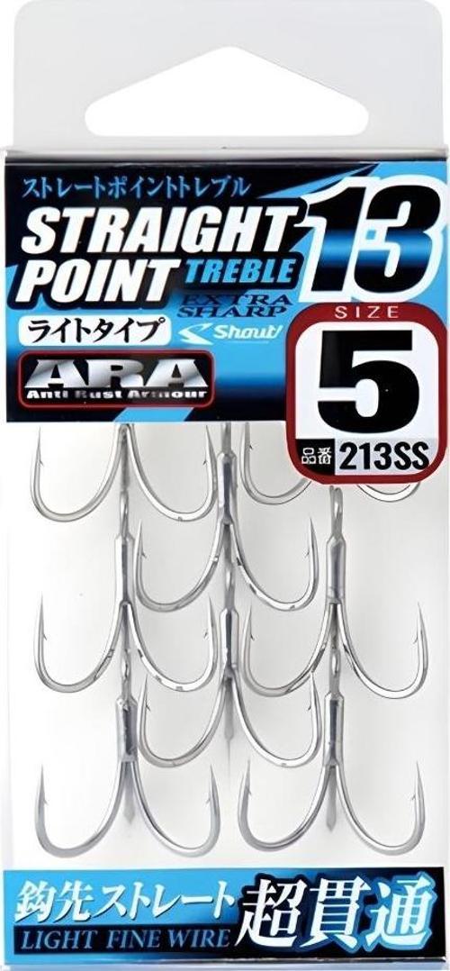 Straight Point 13 Silver Üçlü İğne 4