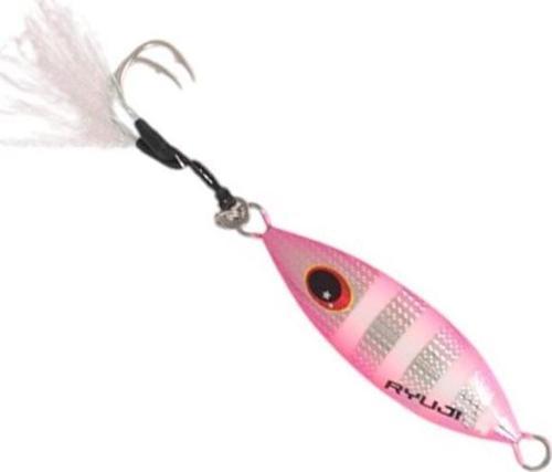 Slow King 8,5cm 60gr Jig Yem Rainbow Zebra Glow