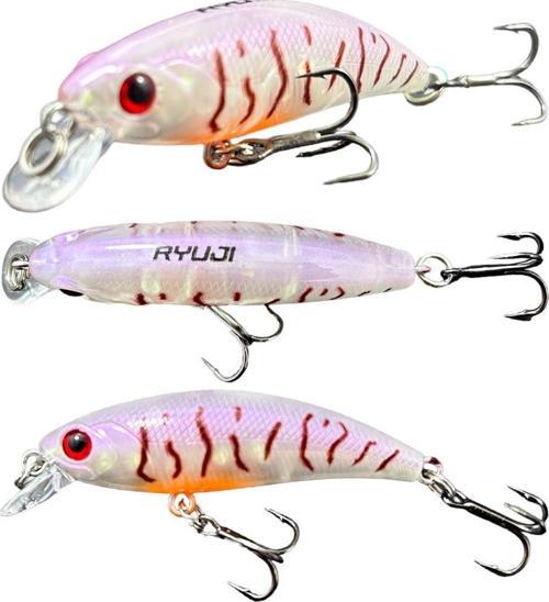 Baby Minnow 5cm 4,5gr Maket Yem Rainbow UV