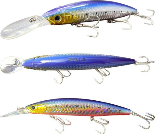 Barrakuda 12cm 28gr Maket Yem Chart Back UV