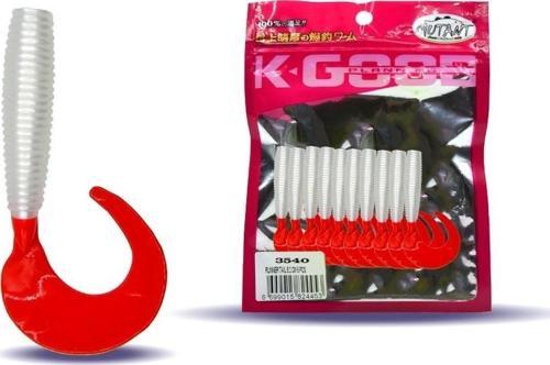 3540 Micro Snap 5,5cm 1,6gr Silikon Yem White Red
