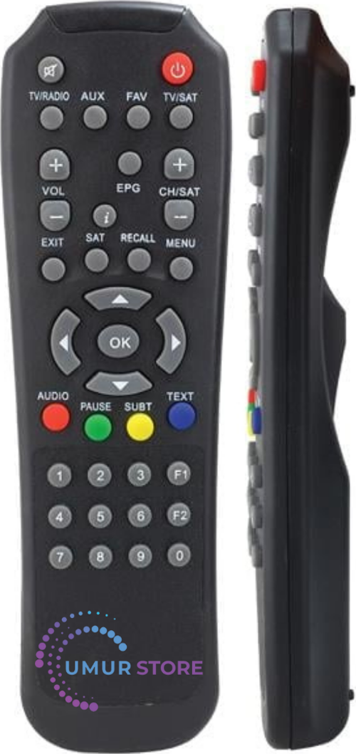 F1-F2-5500-7500-8500-8600-8700 Uydu Kumandası