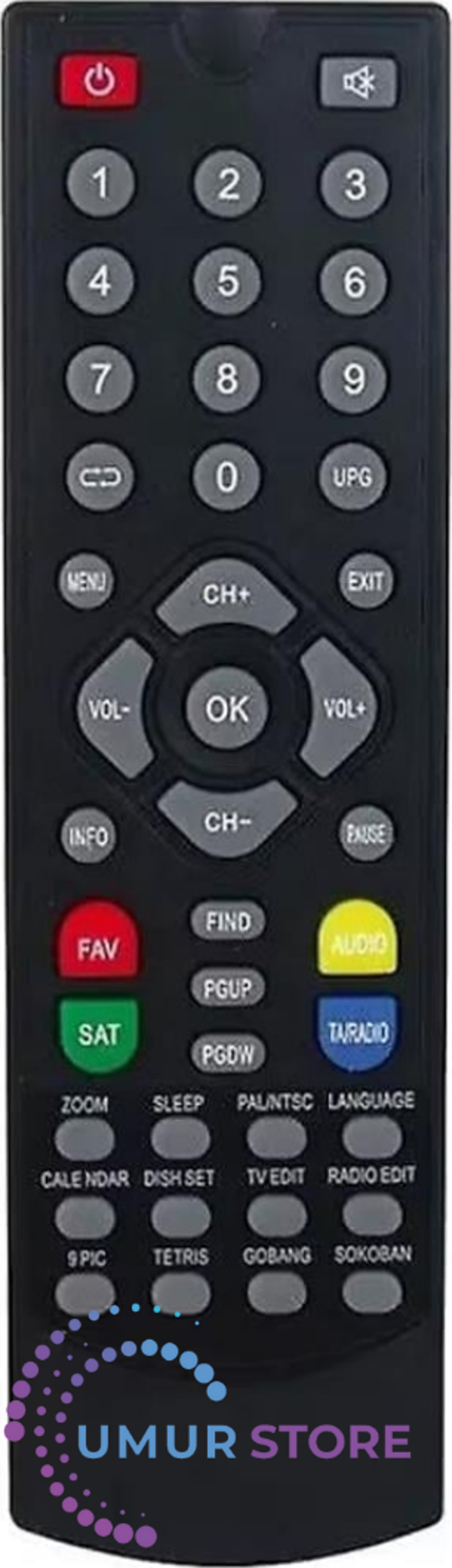 ST-5200 /ST-7200 / ST-13000 SD Uydu Alıcı Kumandası