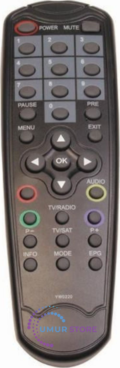 Yumatu X300-X200-X220-X100 Uydu Kumandası