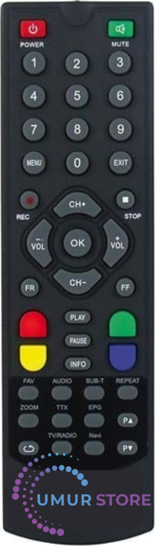 Cobra HD Uydu Alıcı Kumandası