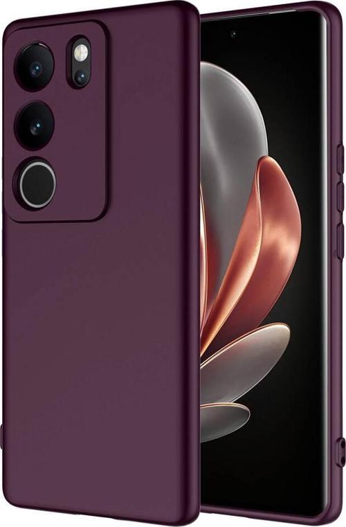 Vivo V29 5G Uyumlu Kamera Çıkıntılı Silinebilir Leke Tutmaz İçi Kadife Lansman Kılıf