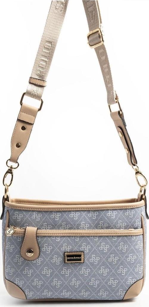 Kadın Çapraz Çanta 1160-46433 SILVER POLO ÇAPRAZ BAYAN ÇANTASI M178 MAVİ-MAT TEN