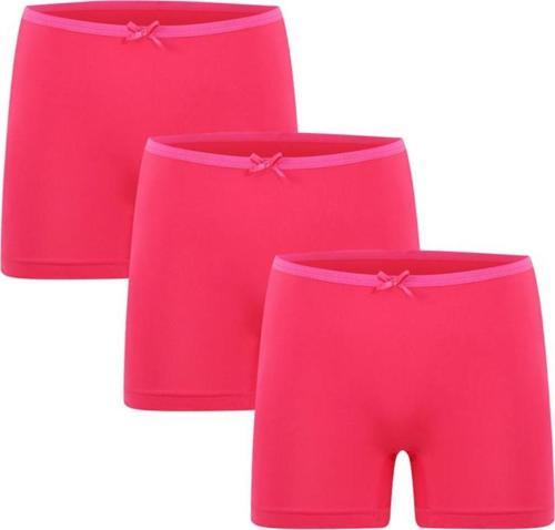 Kadın Penye 3lü Boxer Fuşya 40260