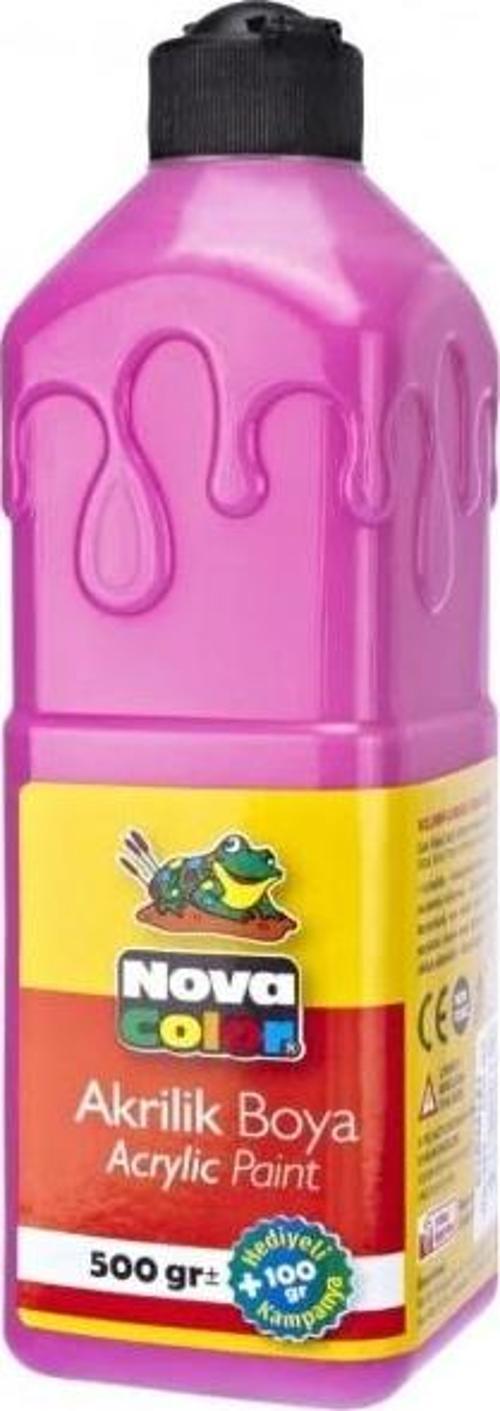 Akrilik Boya 500Ml Pembe - 3 adet