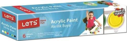 Akrilik Boya 25Mg 6 Renk