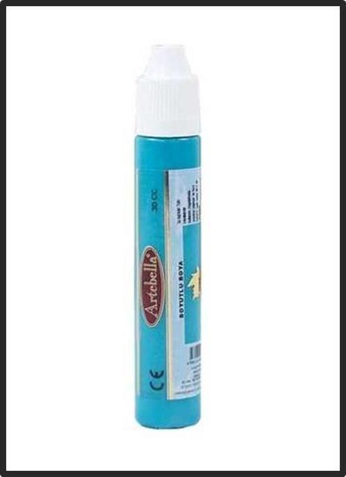 Akrilik Boyutlu Boya 306830 Turkuaz 30 ml