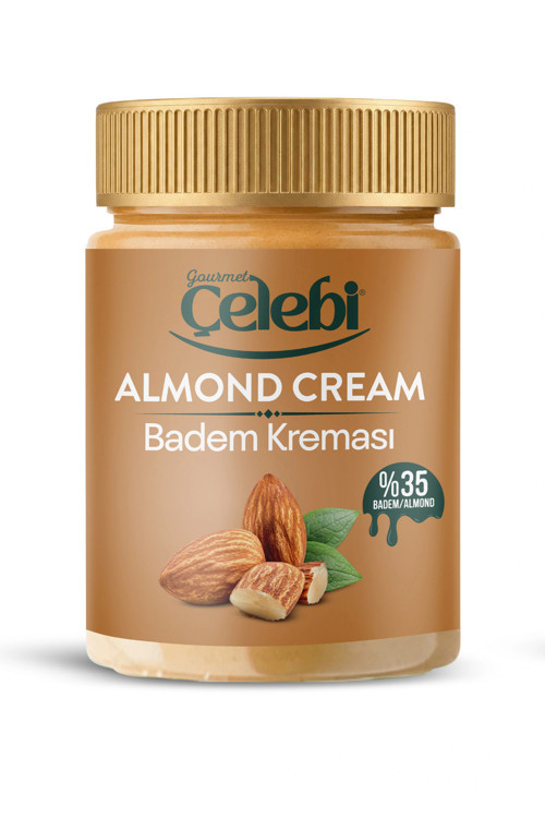 Badem Kreması 320 Gr - %35 Badem İçeren Sürülebilir Kahvaltılık