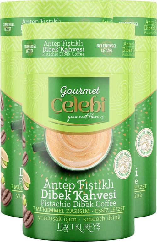 Fıstıklı Dibek Kahvesi 3'Lü Paket - 250 Gr X 3 Adet