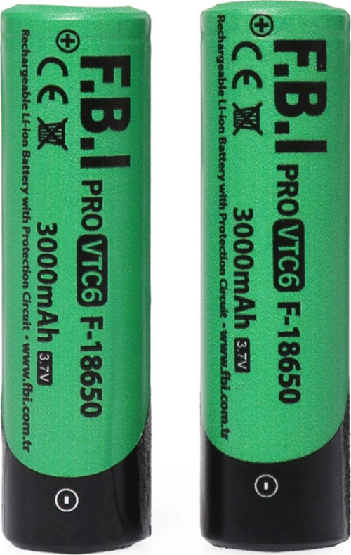 Vtc6 18650 3.7v 3000mah 30a Li-ion Şarjlı Pil + Pil Taşıma Kutusu 2'li Set