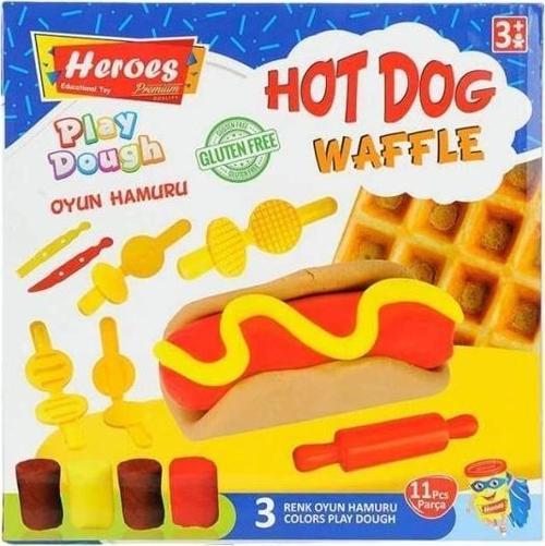 Nessiworld ERN-584 Heroes Orta Kutulu Burger Oyun Hamuru Seti  - Eren Oyuncak