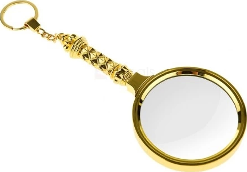 5x90mm Tüm Metal Altın Renkli, Hediye Büyüteç,optik Lensler Ile Çinko Alaşım Metal Çerçeve