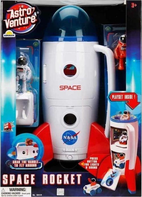 Nessiworld 106114 Astro Venture Sesli Ve Işıklı Uzay Roketi -Sunman