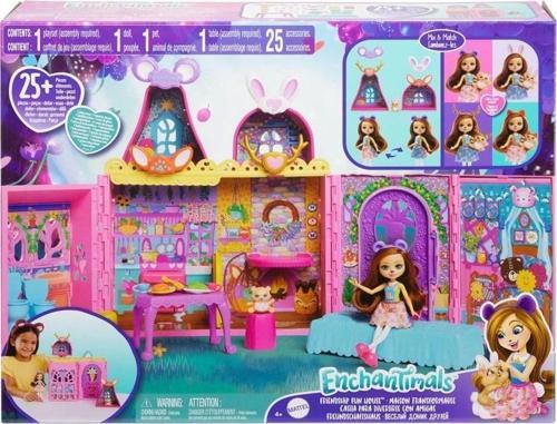 Nessiworld HXL53 Enchantimals Ana Karakter Bebekler Evi