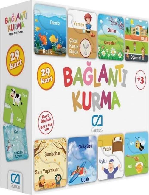 Nessiworld Games Bağlantı Kurma Eğitici Oyun Kartları 29 Kart