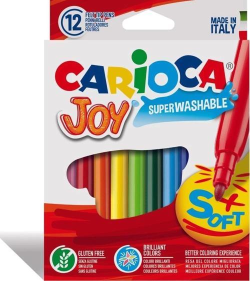 Nessiworld Carioca Joy Süper Yıkanabilir Keçeli Boya Kalemi 12'Li