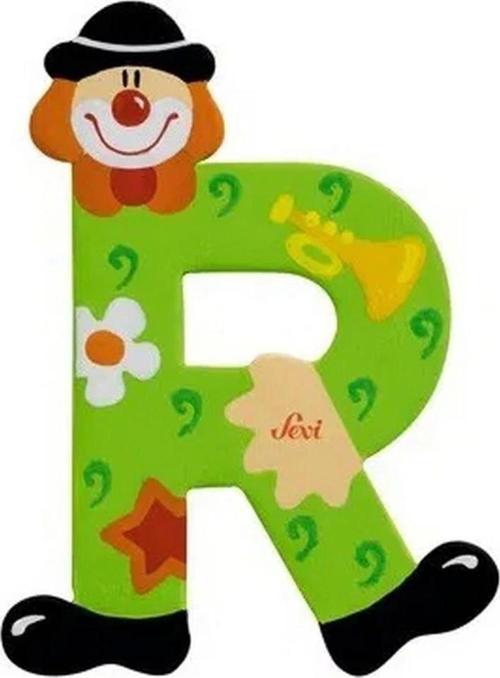 Nessiworld Palyanço Ahşap Harf R