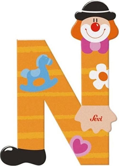 Nessiworld Palyanço Ahşap Harf N