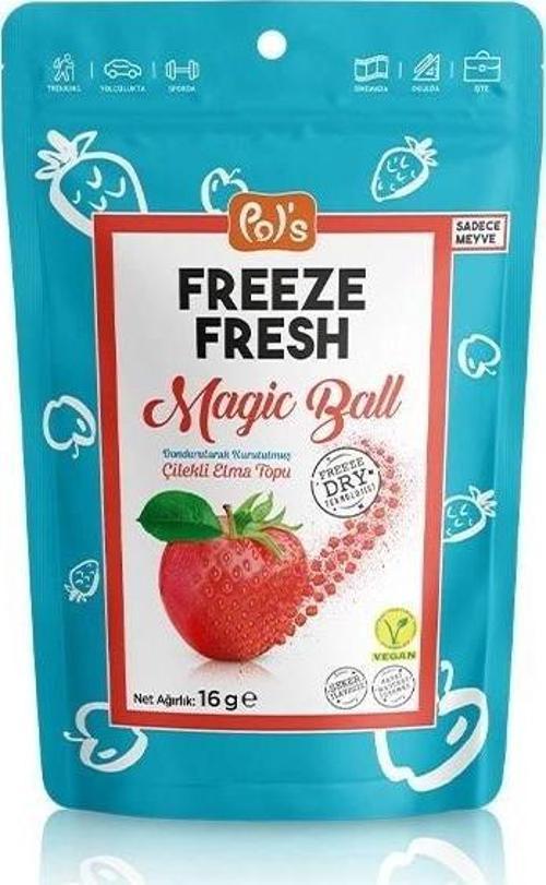 Nessiworld Pol’s Freeze Fresh Magic Ball Çilekli Elma Topu 16 gr