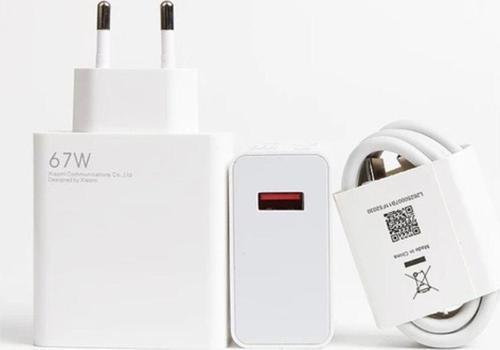 Sesatech Xiaomi 67W Turbo Şarj Aleti Şarj Cihazı Kablo Adaptör Set Ve Tüm Telefonlarla Uyumlu Hızlı