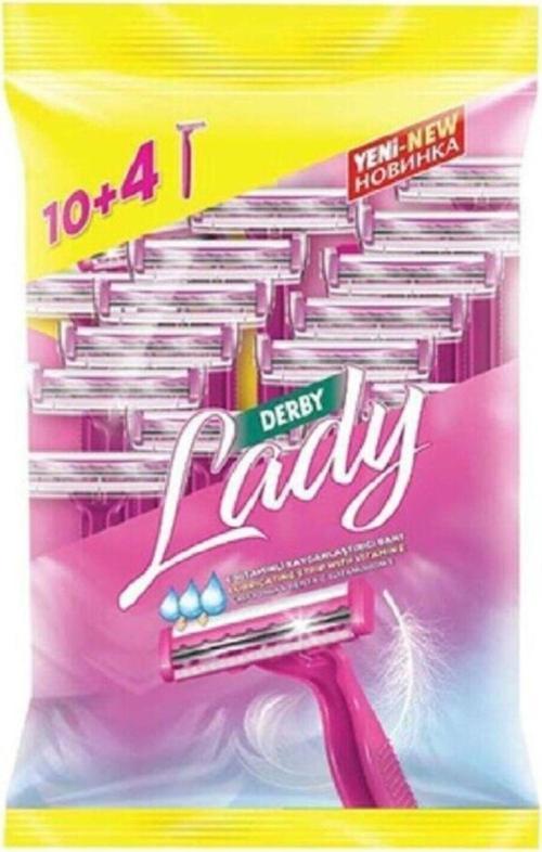 Lady Çift Bıçaklı Jilet 14 Adet