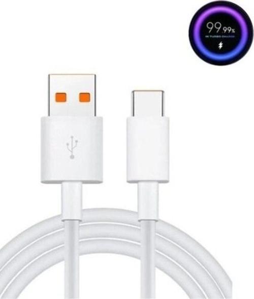 Xiaomi Uyumlu Turbo Hızlı Şarj Kablosu Type-C 67W
