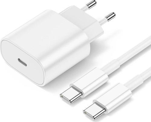 İphone 15 Pro Max Uyumlu Şarj Seti Adaptör+Kablo