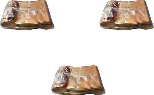 Plastik Şeffaf Altın Sarı Gold Sup Kaşık - Tatlı Dondurma Kaşığı - 12.5 Cm. - 50 Adetlik 3 Paket