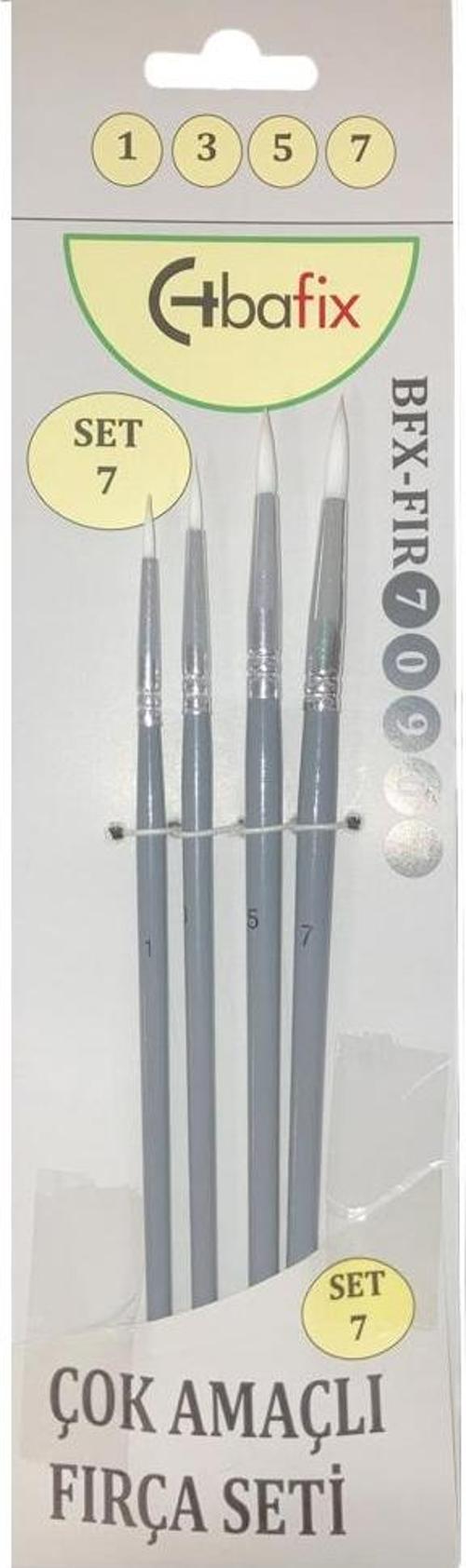 Fırça Seti Çok Amaçlı Artist 4 Lü (1-3-5-7) Set-7 70907